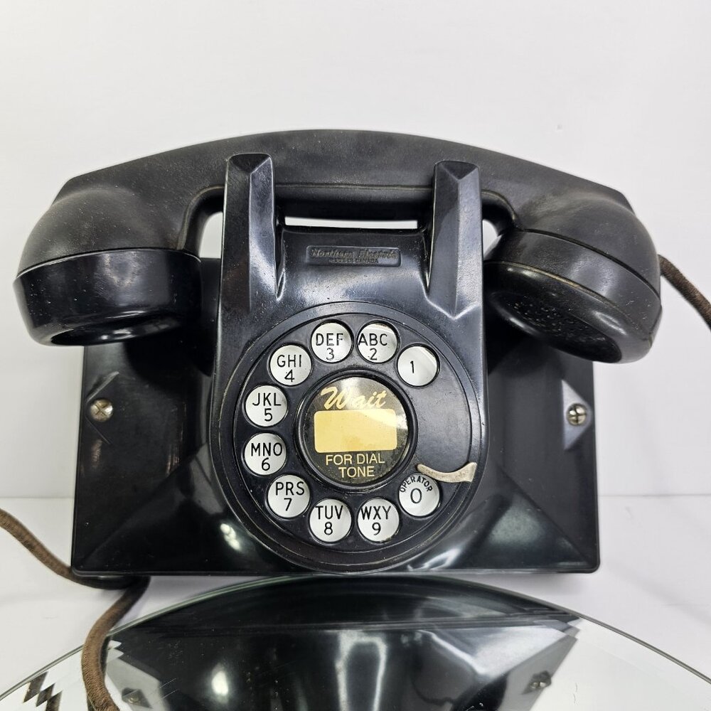 Northern Electric No. 2 Uniphone - Black.  Beautiful Rare Phone